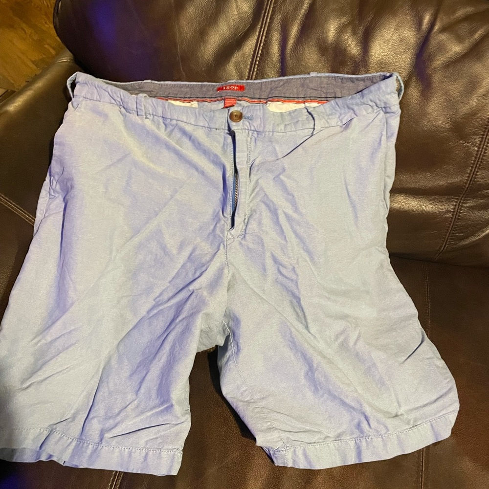 Men’s izod chambray shorts sz 38